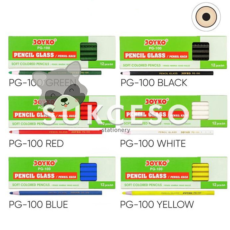 

JUAL LUSINAN Joyko Pencil Glass Pensil Kaca Dermatograph PG-100 Murah