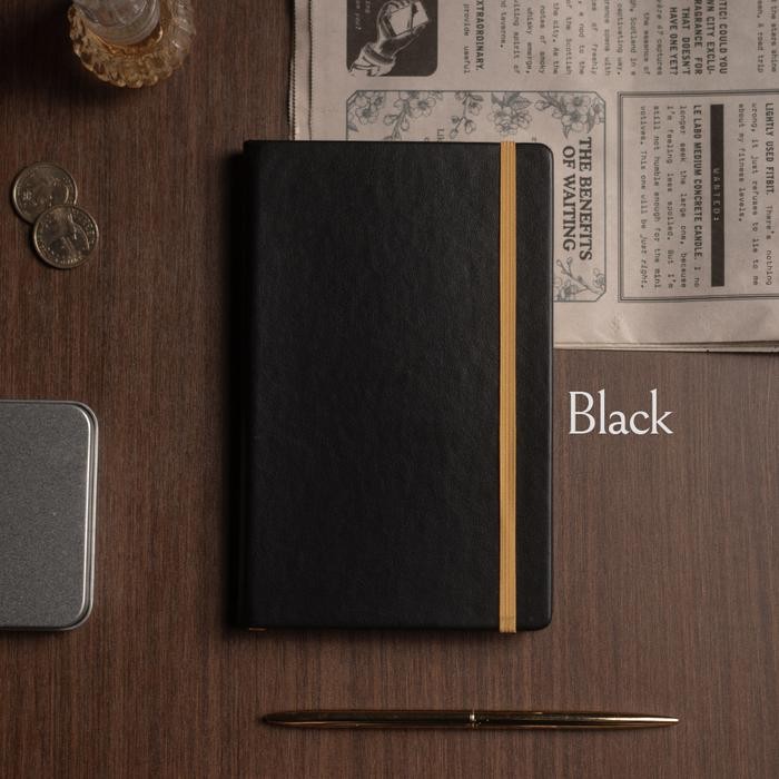 

Scribblebook Dotted - Notebook / Planner - BLACK Terlaris
