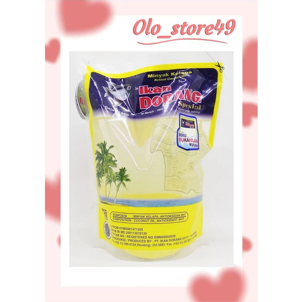 

OLO49 Ikan Dorang Spesial - Minyak Goreng Kelapa 1.9 L