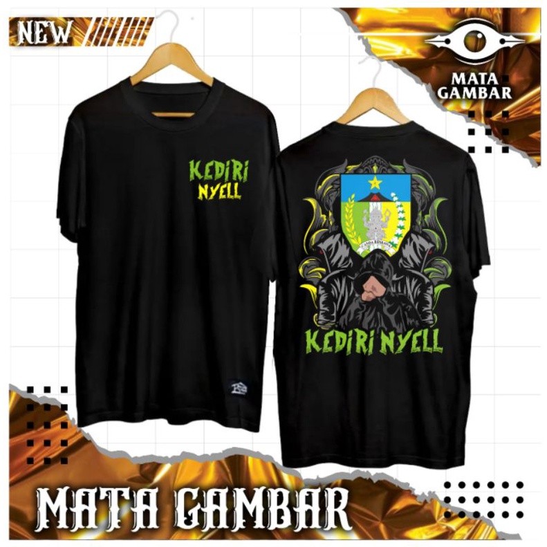 KAOS KEDIRI NYELL DESIGN KEREN BISA COD