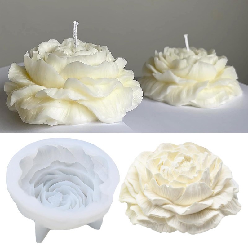 Cetakan Puding Silikon Bunga Cetakan Silikon Bunga Peony Cetakan Puding Silikon Cetakan Silicon