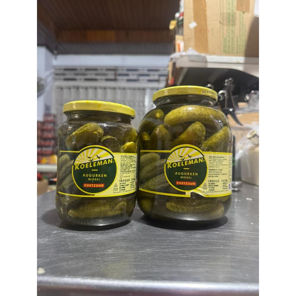 

Koeleman Aughurken Gherkin | Acar Timun | Pickled Cucumber Koeleman - 1415 ML