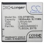 High Quality Battery BY78, CAB32A0000C1,TLiB32A for Alcatel OT-6010, 6010D,916,916D,OT-991,OT-991D, 