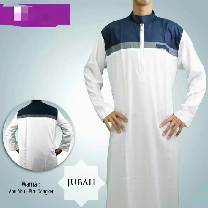 Baju Muslim Pria Dewasa / Baju Jubah Gamis Pria / Baju Lebaran Pria