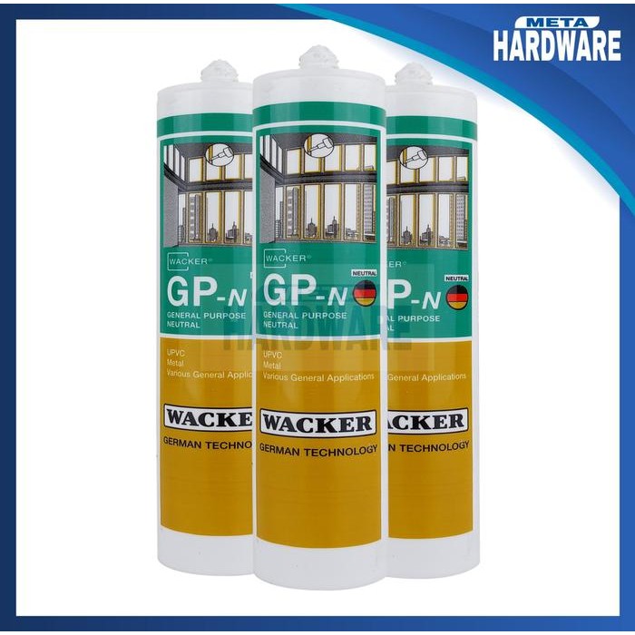 Silicone NETRAL Lem Kaca Sealant GP GPN WACKER