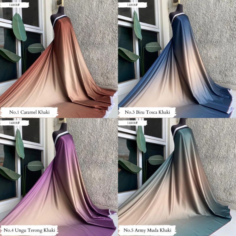 SALE...!!! KAIN ARMANI SILK GRADASI/ARMANI GRADASI POLOS/TERMURAH