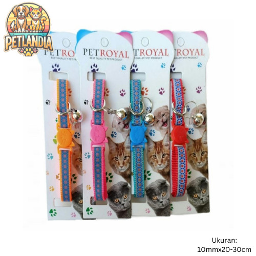 CAT COLLAR - KALUNG KUCING NYLON - COLLAR KUCING