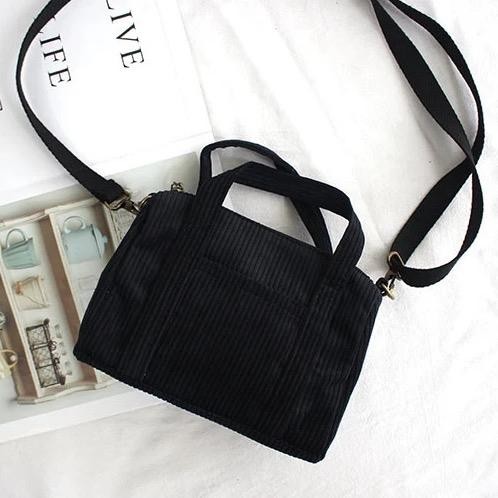 PALING MURAH Velicia Tas Selempang Corduroy Tas Jinjing Wanita Slingbag Corduroy Tas Wanita Corduroy