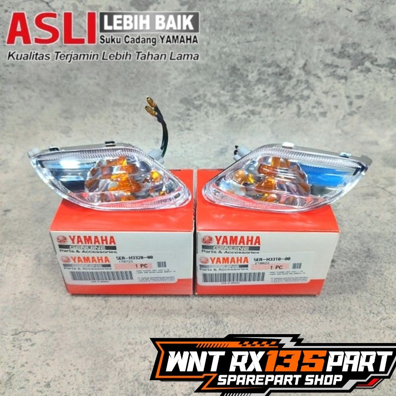 LAMPU SEIN SEN DEPAN F1ZR FIZR KANAN KIRI ORIGINAL YAMAHA | 5ER-H3310-00 | 5ER-H3320-00