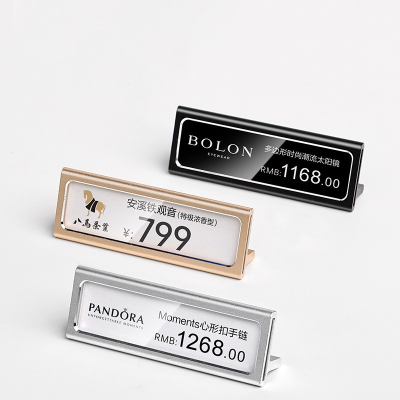 

Price Label Holder Bahan Logam Tag Harga Label Harga Price Tag Holder Price Tag Label Display
