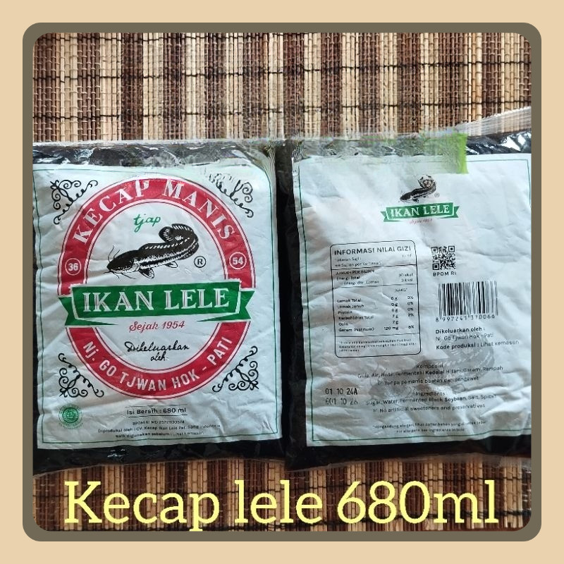 

Kecap Lele Khas Pati 680 ML atau 1 KG Berkualitas Tinggi