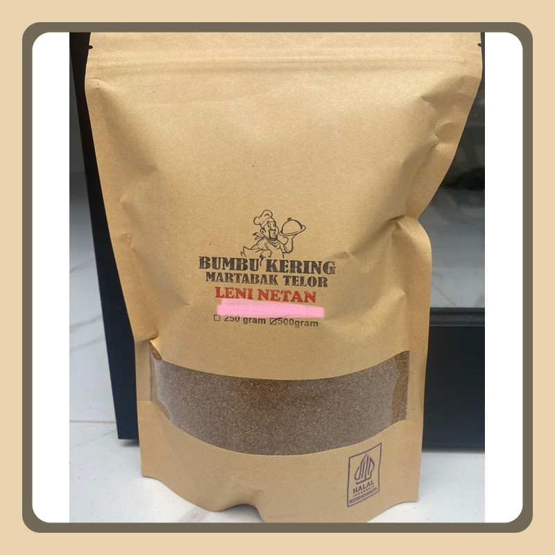 

BUMBU KERING PREMIUM MARTABAK TELOR ASLI LEBAKSIU 500 GRAM/BUMBU RENDANG