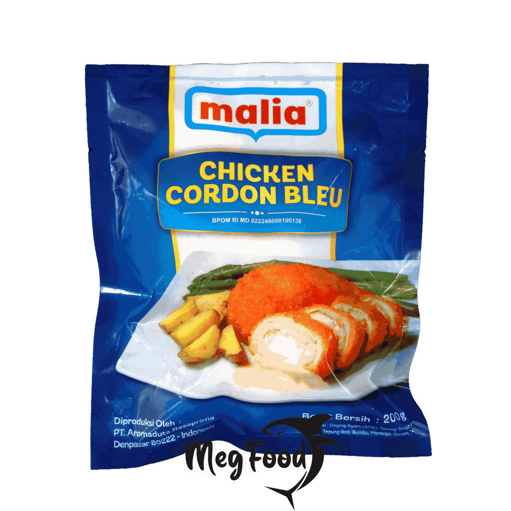 

Malia Chicken Cordon Bleu 200 Gram