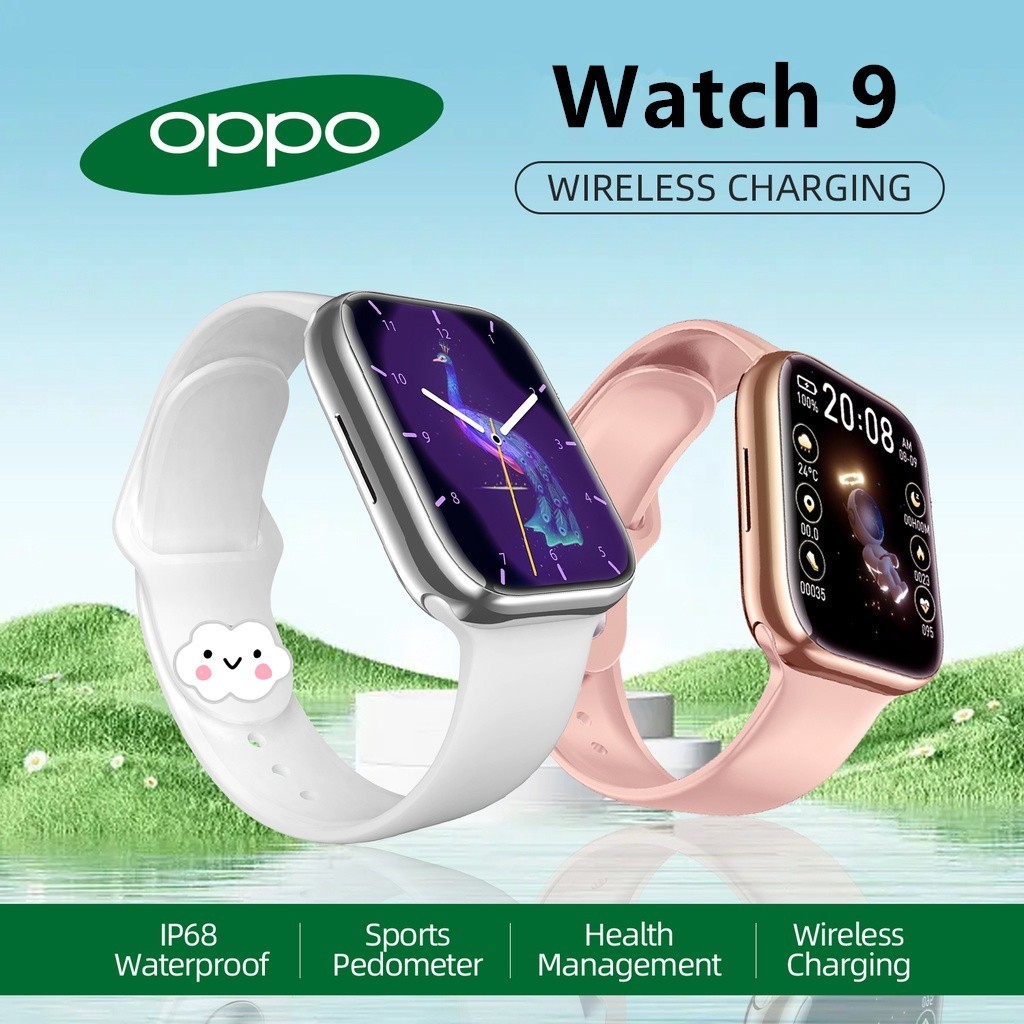 2025 OPPO SmartWatch T900 PRO MAX L Original Smart Watch 2.3"HD Full Touch Screen Wireless Charge Bl