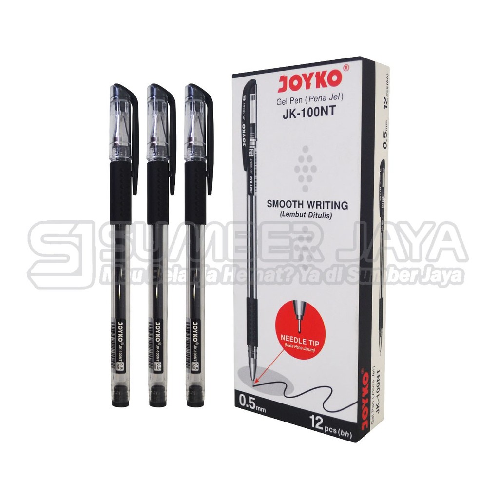 

Pulpen Gel Joyko Jk 100 0,5mm Black 1PCS Hitam Bolpoint M&G AGP02372 AGPV3441 AGP17371
