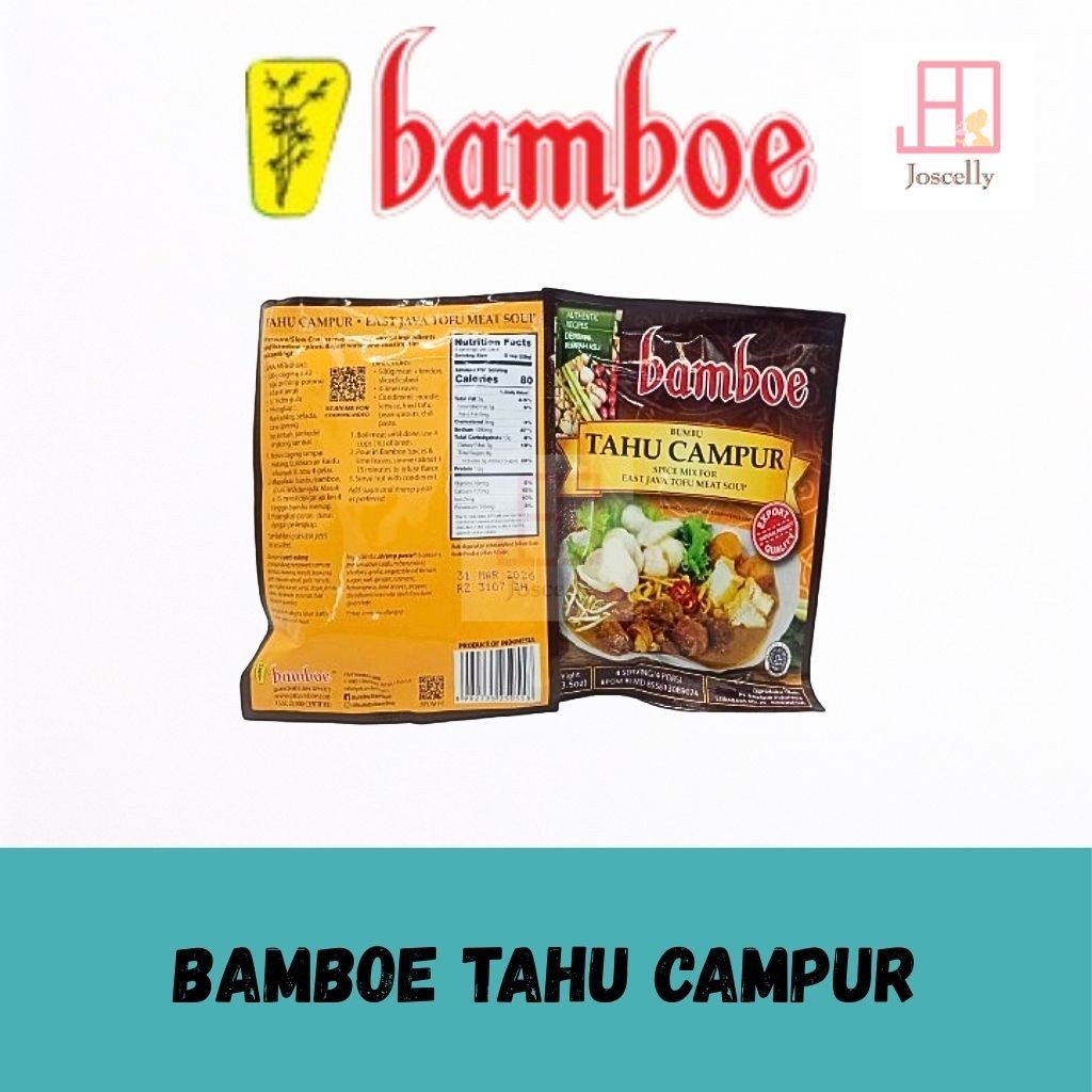 

JOSCELLY.ID BAMBOE Bumbu Tahu Campur