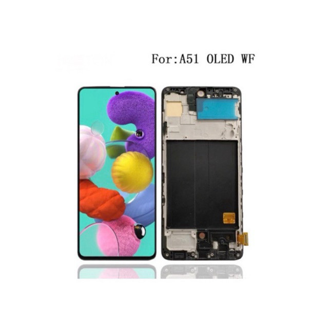 NEW Heiston - lcd ts samsung a515 a51 m31s soft oled finger on original indospp PREMIUM