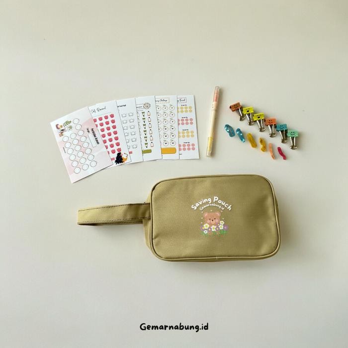 

AHHA Saving Pouch Lucu Tempat Nabung Serbaguna - Khaki Bunda, Saving Pouch