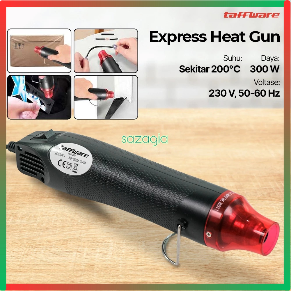 (SG) Alat Pemanas Uap Blower Panas Heat Gun Mini Low Watt 300 Watt