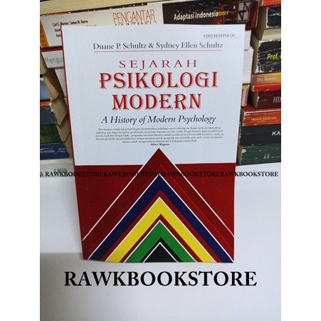 Sejarah Psikologi Modern A History Of Psychology Edisi 10 - Duane P. Schultz