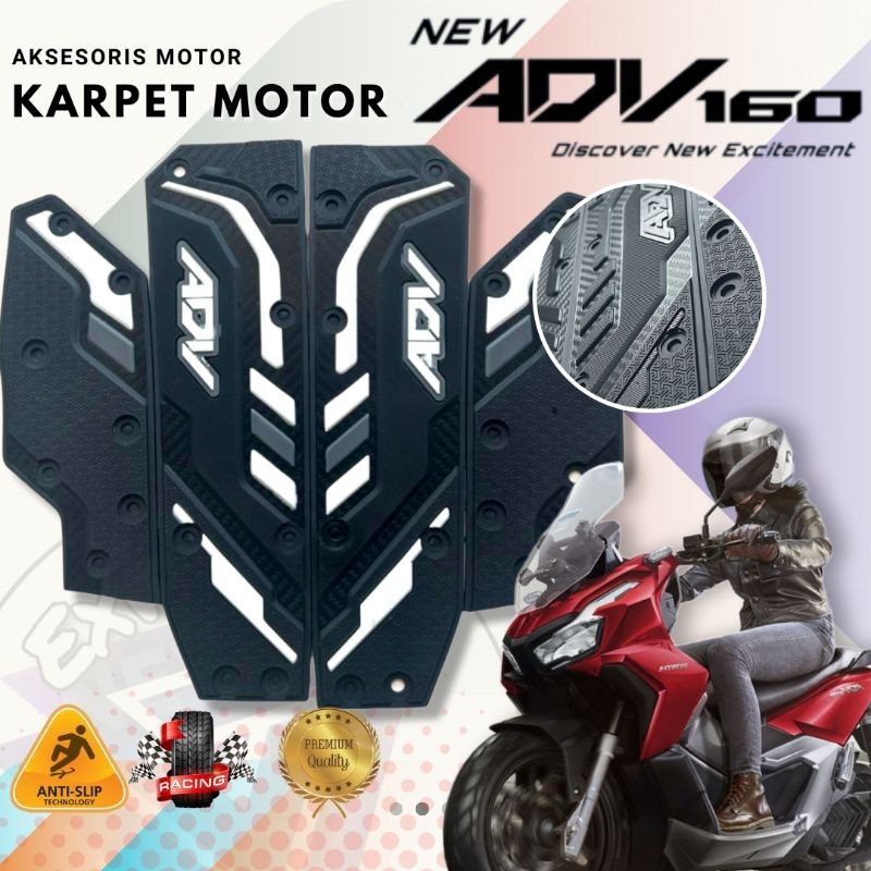 Aksesoris Motor Adv 160 / Karpet Motor Adv 160 / Alas Kaki Motor Adv 160