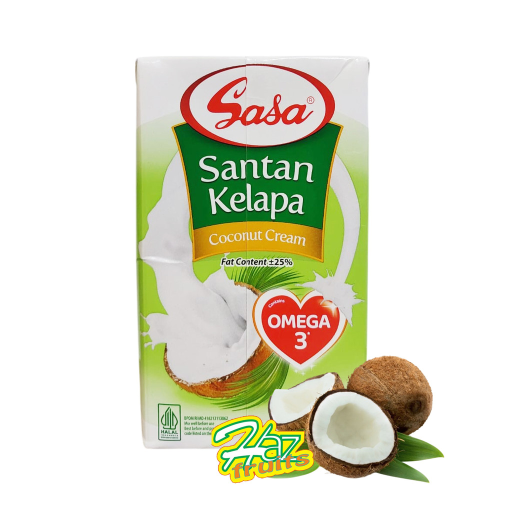 

Sasa Santan Kelapa Instan Cair Coconut Milk 1 Liter