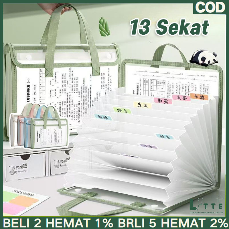 

LYTTE 13 Sekat Transparan File Folder Document Bag Tas Dokumen File Transparan File Folder Tas Dokumen File A4 Dokumen Ukuran