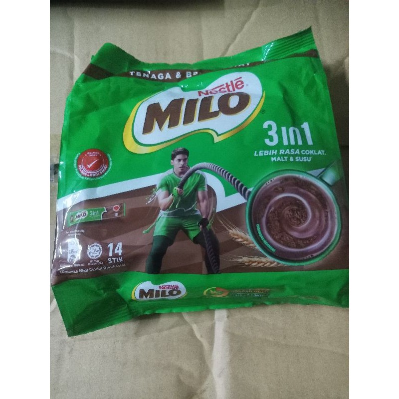 

MILO SACHET 3 IN 1 14 STIK