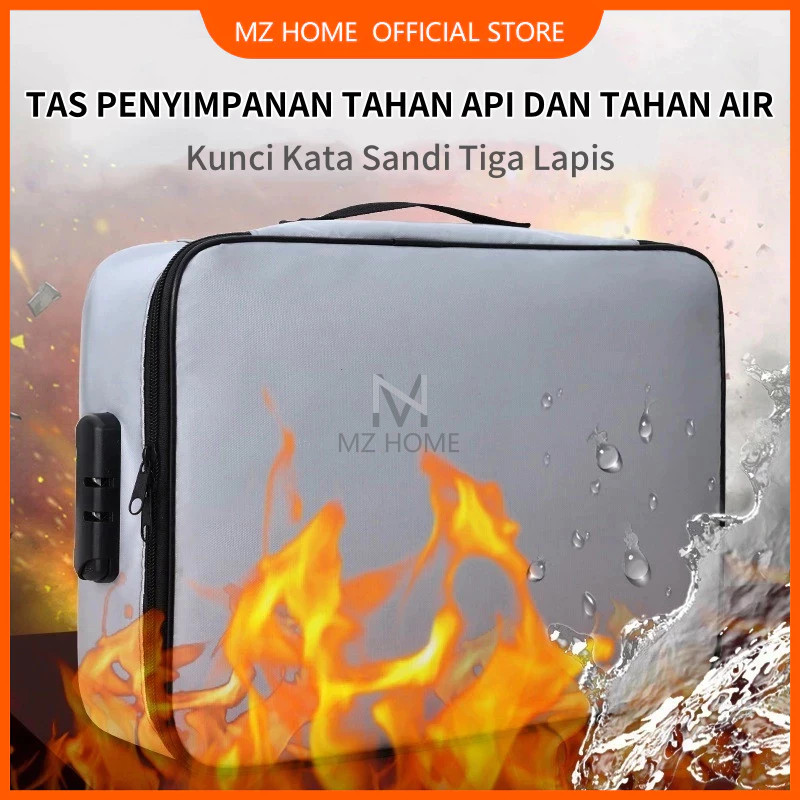 

COD - Tas Penyimpan Dokumen Tahan Api Dan Air / Tempat Berkas Document Bag Tas Berkas Tas Map Dokumen Tas File Tas Map Document Keeper Tempat Dokumen Box Dokumen Penyimpanan Dokumen