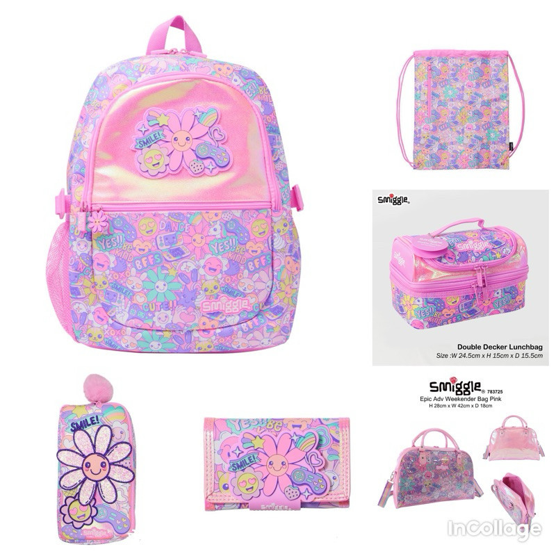 Bdt Smiggle import, tas smiggle premium import, tas smiggle , tas smiggle ginal, tas smiggle terbaru