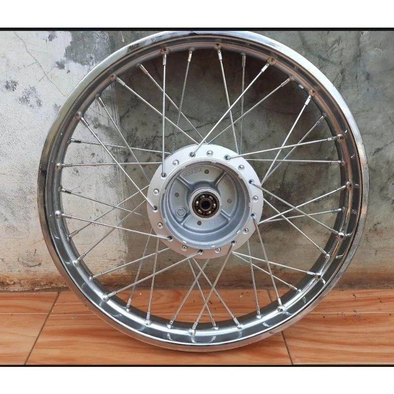 velg jari 17 honda supra 125/revo absolute/supra fit new ori copotan