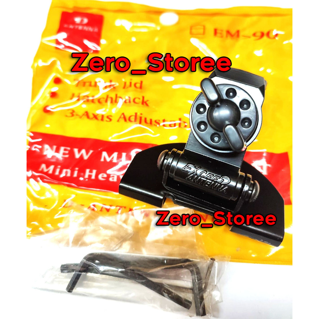 D Antenna EM-90 Bracket Antena Breket Bagasi Kap Mobil EM90 HT Rig Baru Breket em 90 Bracket EM90 Je