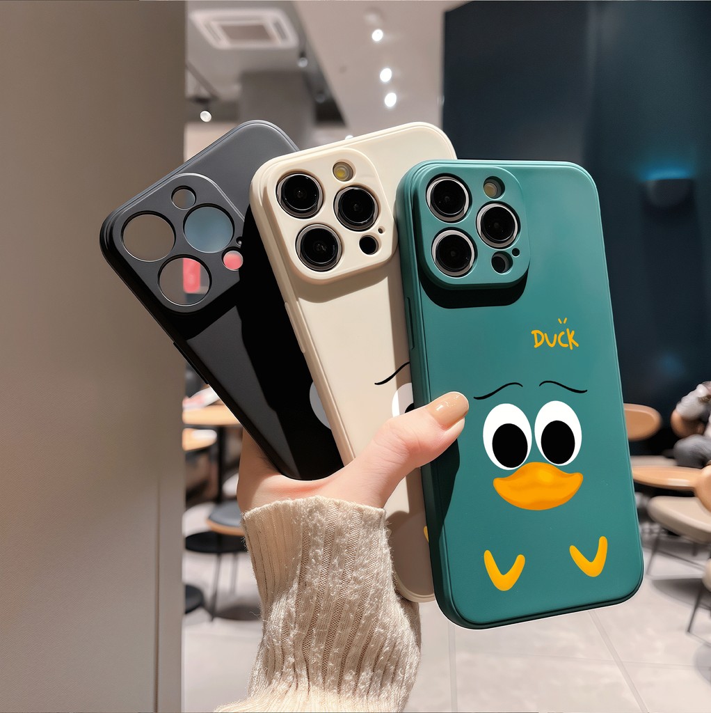 Cute Psyduck Casing For Infinix Smart 5 6（RM2 32GB RM3 64GB ) 7  8 Hot 9 10 11 12  Play 10 Lite Hot 