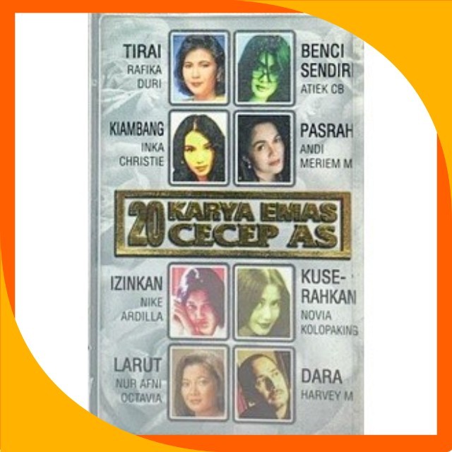 Kaset Pita - 20 Karya Emas - Cecep AS