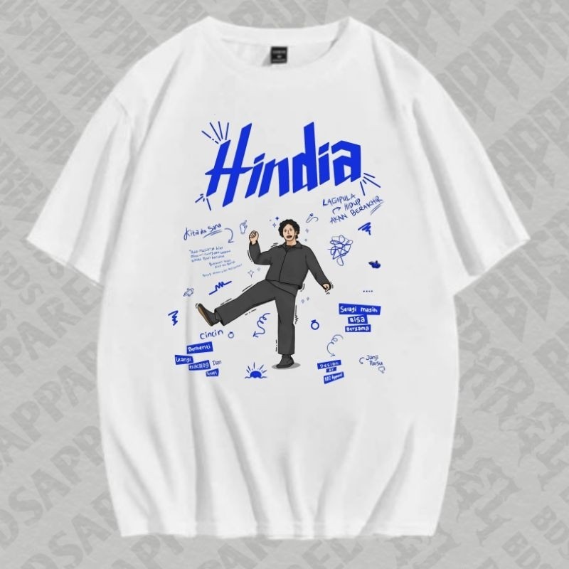 T-SHIRT KAOS BAND HINDIA BASKARA PUTRA