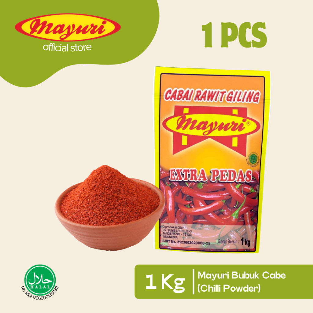

CABE BUBUK EXTRA PEDAS | MAYURI | 1 KG (1 PCS)