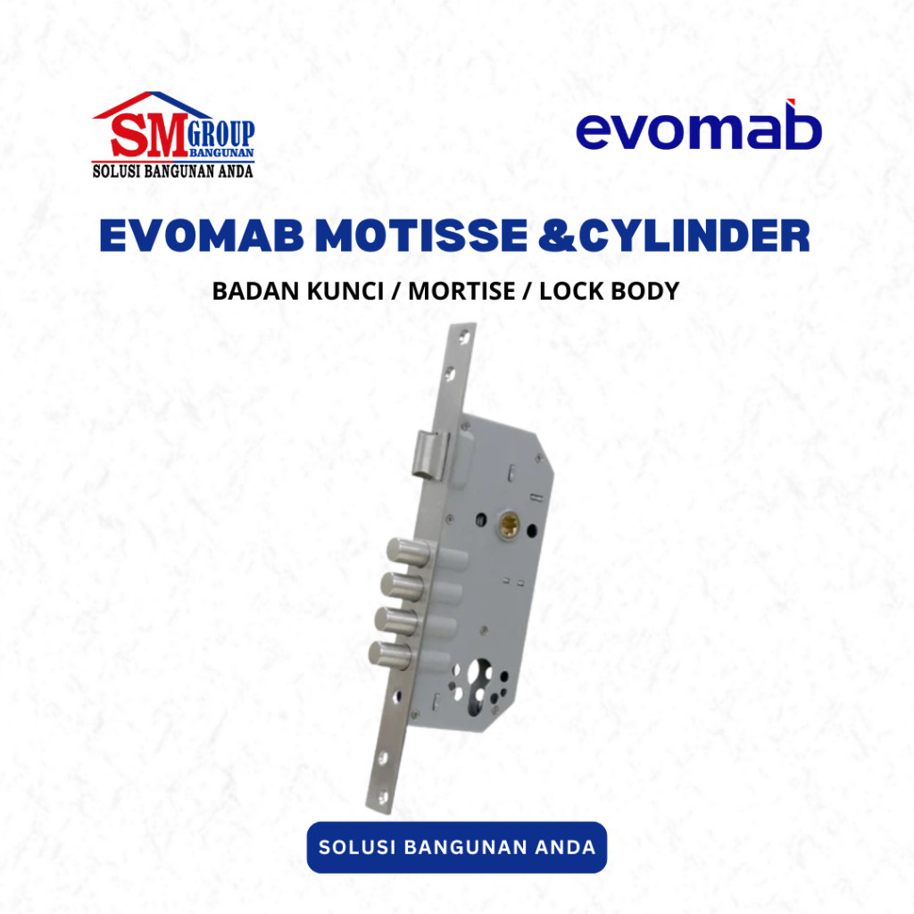 EVOMAB Badan Kunci / Motise / Lock Body | EVOMAB Motisse & Cylinder