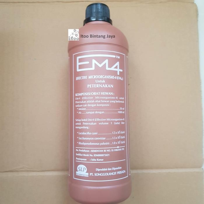 Pupuk Organik EM4 Peternakan 1 Liter EM 4