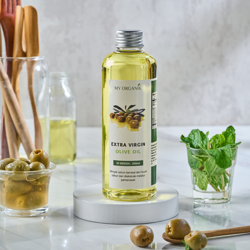 

My Organik Minyak Zaitun Extra Virgin Olive Oil Organik Premium Murni Asli 100% Kesehatan