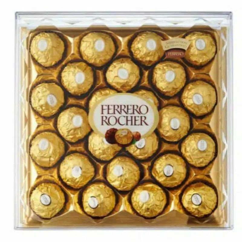 

Ferrero Rocher 24/16 T16 dan T24 Isi 24 Coklat Original