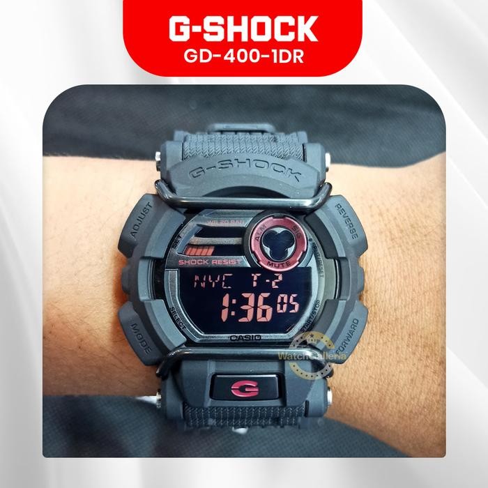 Casio G-Shock GD-400-1DR / GD 400 1DR / GD400 ORIGINAL