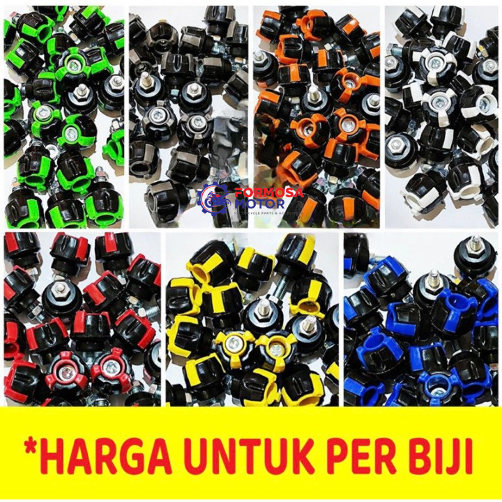 Baut Variasi Motor / Baut Variasi L Plat Motor /  Baut Tameng Motor