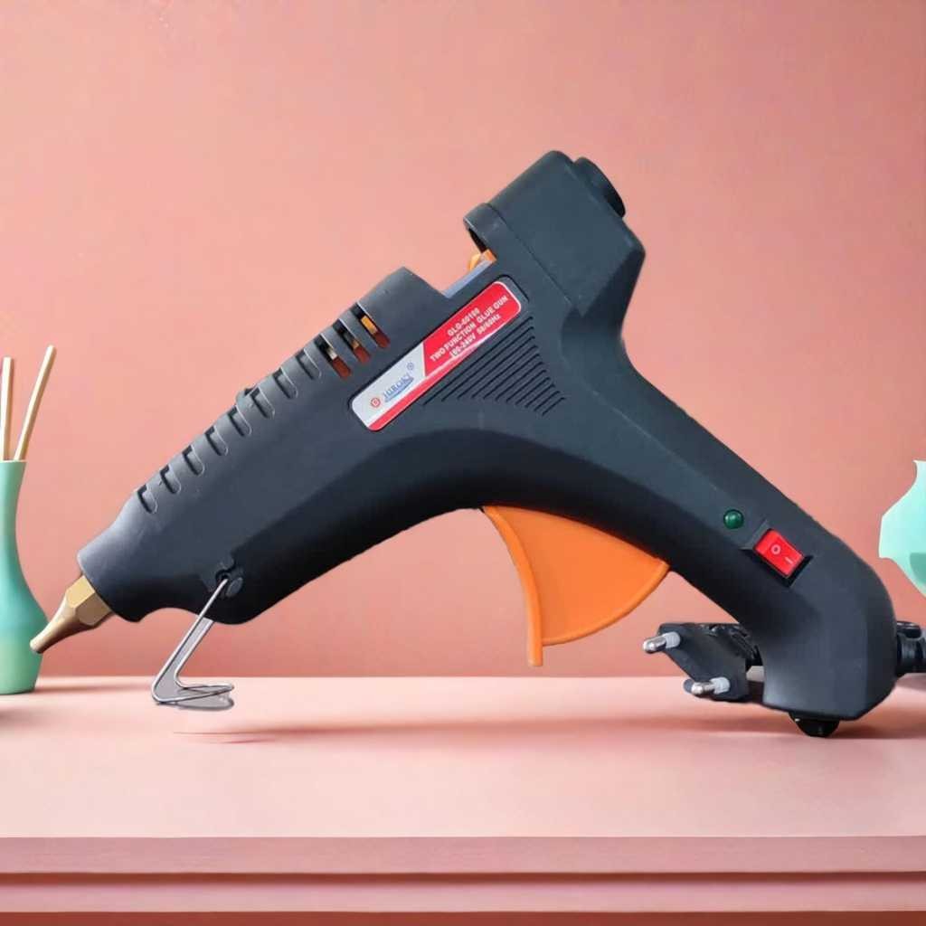 

Hiroki Glue Gun Kuningan 100 watt Besar Lem Tembak Pencairan Lem Stabil