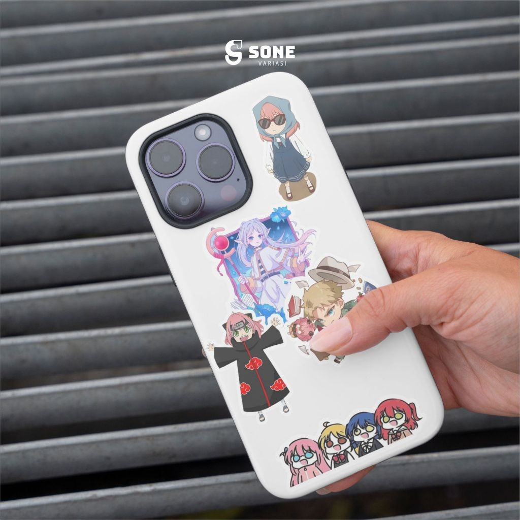 

Stiker Random Anime Character Aesthetic Paper Vinyl Anti Air Aksesoris Laptop Buku Tumbler