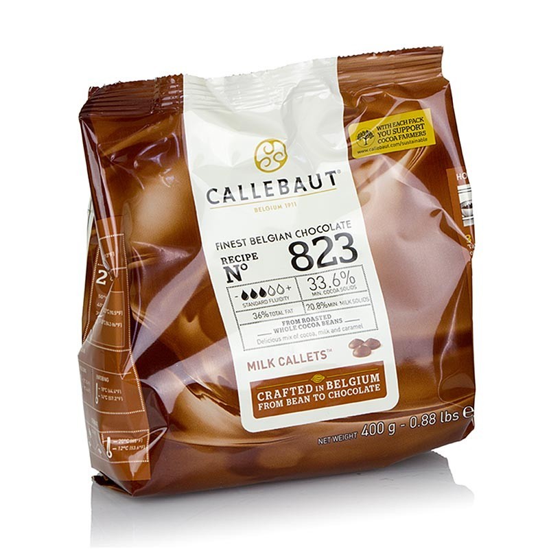 

Callebaut Milk Chocolate - 400 GRAM