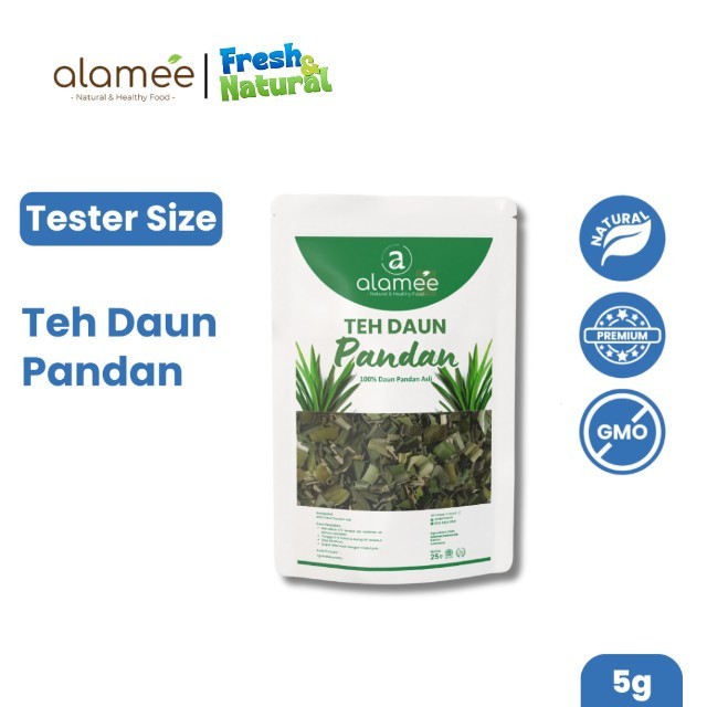 

Teh Daun Pandan Kering Leaf Tea Organik Alami Minuman Herbal Siap Minum Seduh 5 Gr fresh and natural