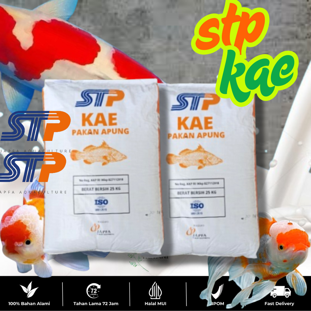 STP KAE 1KG Pakan Ikan Tinggi Protein 52% Ikan Koi