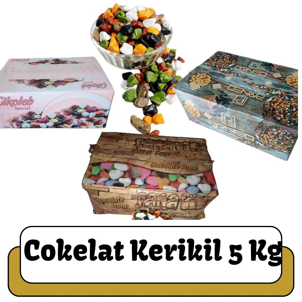 

OLEH OLEH HAJI DAN UMROH 5KG COKLAT KERIKIL CIKOLEB FANATIK PARNEO MR SIF I COKLAT BATU WARNA WARNI I COKLAT TURKEY I COKLAT ARAB