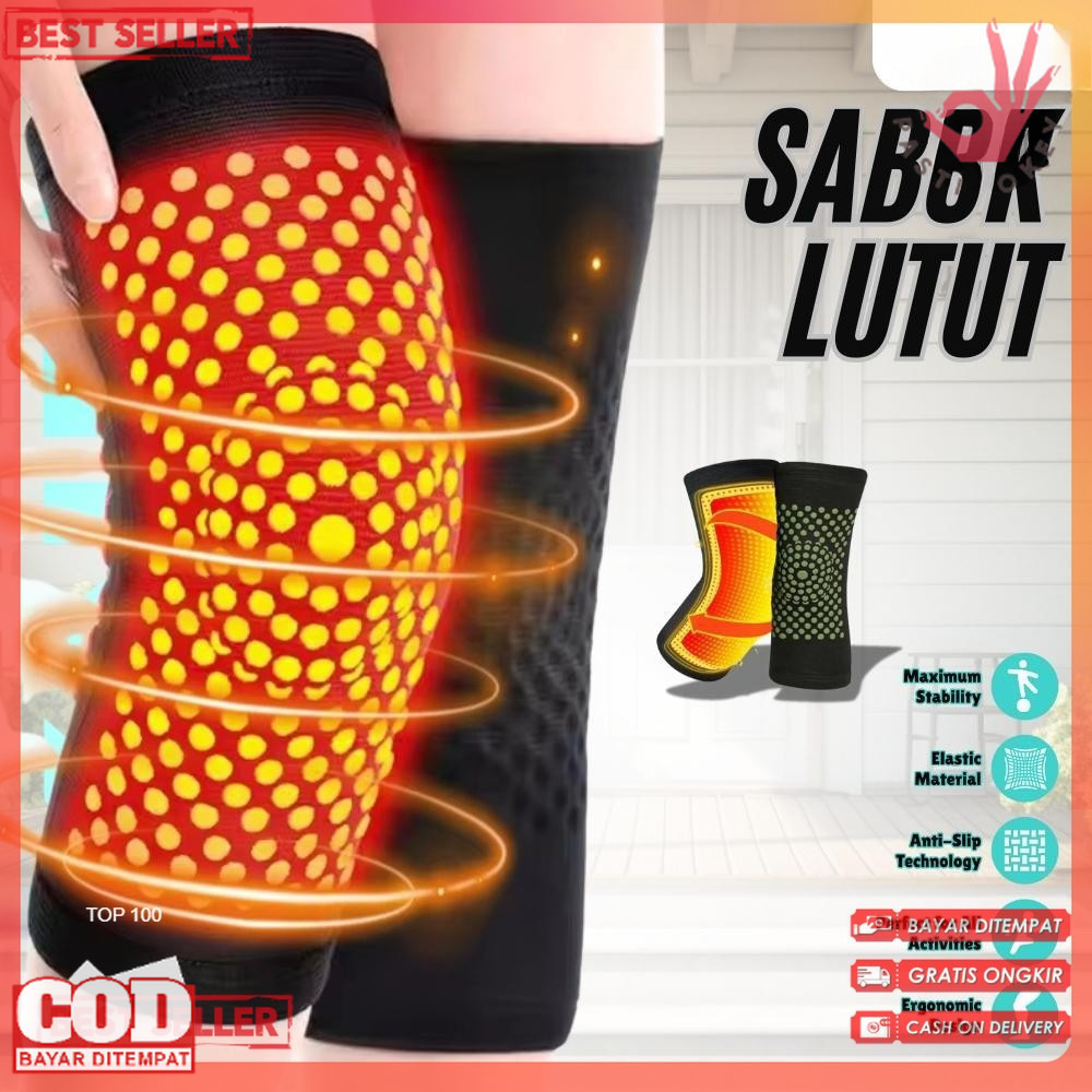 DEKKER Sabuk Korset Lutut Kneepad Pelindung Kaki Ankle Decker Akesoris Deker Lutut