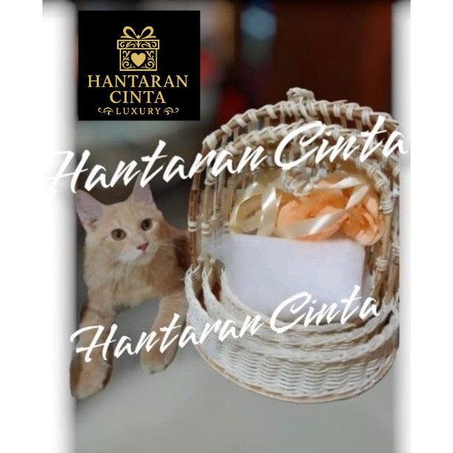 murah keranjang rotan hantaran seserahan ecer hantaran cinta